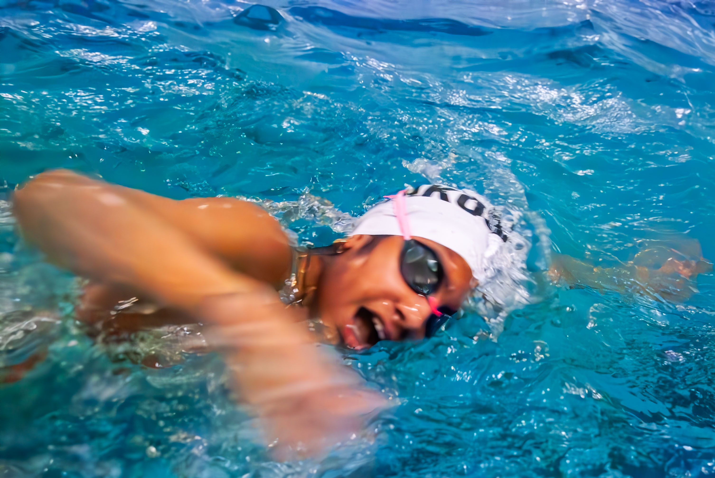 Manhattan Makos swimmer